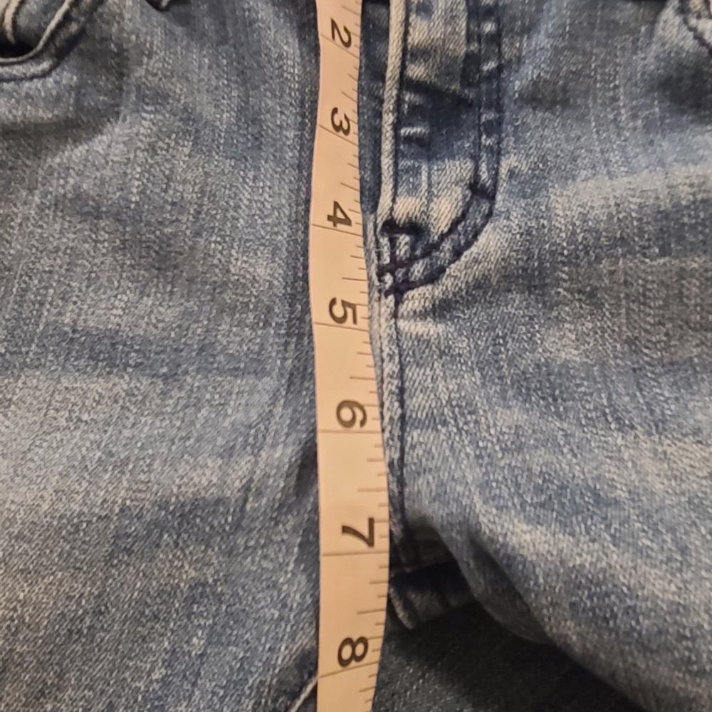 #100 - Armani Echange Blue Denim Skinny Jeans, 27 - Picture 5 of 8